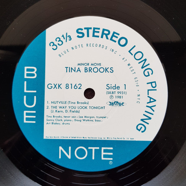 Tina Brooks - Minor Move (Vinyl, LP, Album, Reissue) Very Good (VG) / Very Good (VG)