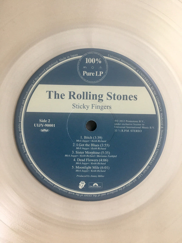 The Rolling Stones - Sticky Fingers (Vinyl, LP, Album, Limited Edition, Reissue) Very Good Plus (VG+) / Very Good (VG)