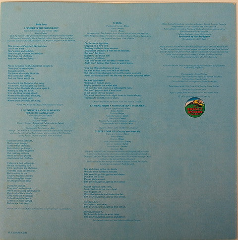 Elton John - Blue Moves (Vinyl, LP, Album)