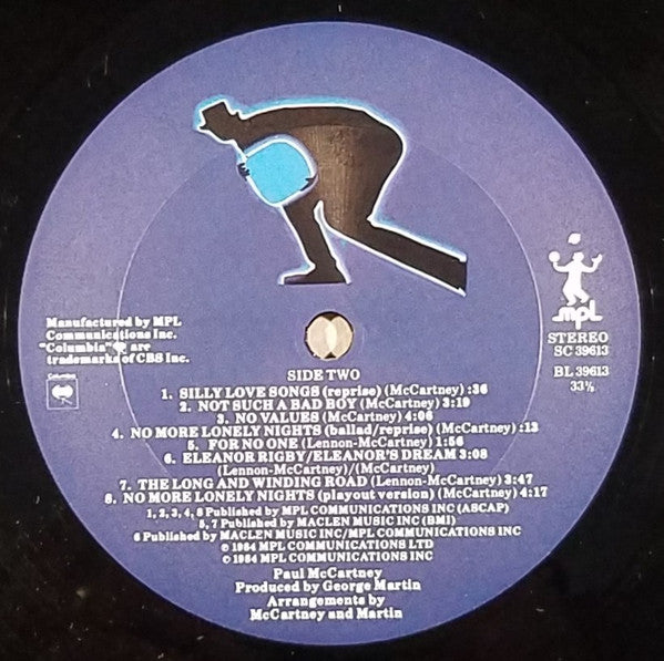 Paul McCartney - Give My Regards To Broad Street (Vinyl, LP, Album,...