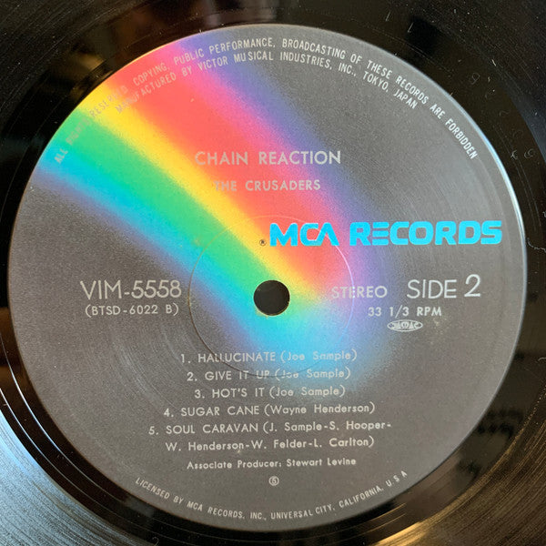 The Crusaders - Chain Reaction (Vinyl, LP, Album, Reissue, Stereo)