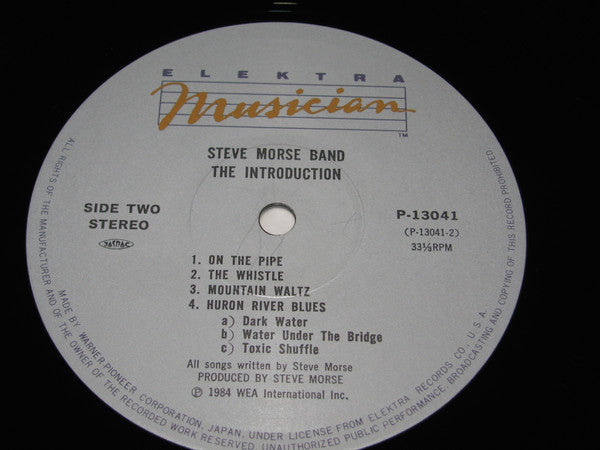 Steve Morse Band - The Introduction (Vinyl, LP, Album) Very Good Plus (VG+) / Very Good Plus (VG+)