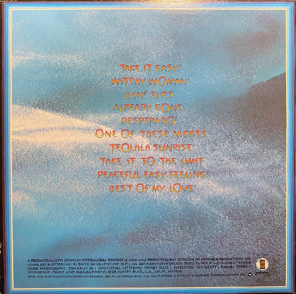 Eagles - Their Greatest Hits 1971-1975 (Vinyl, LP, Compilation, Stereo) Good Plus (G+) / Very Good (VG)