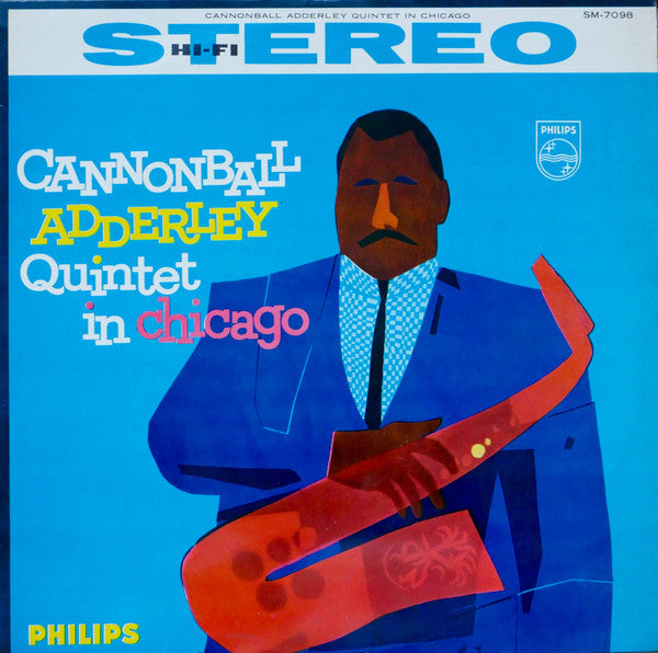 The Cannonball Adderley Quintet - In Chicago (Vinyl, LP, Album, Stereo) Very Good Plus (VG+) / Very Good (VG)