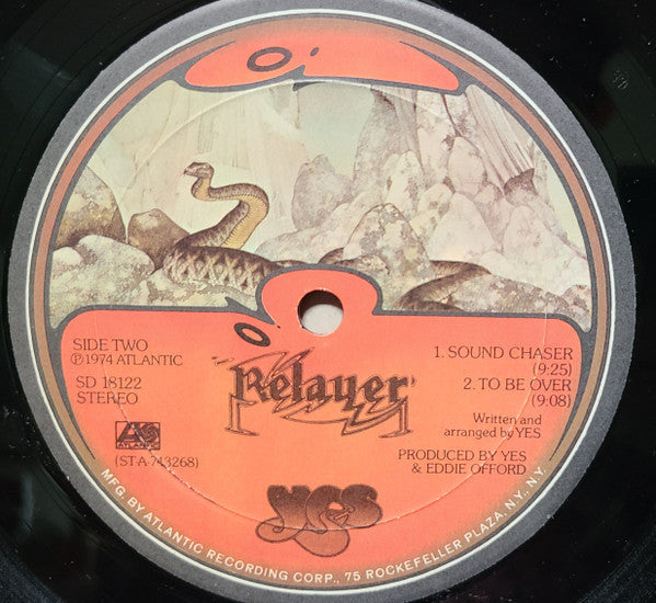 Yes - Relayer (Vinyl, LP, Album, Stereo) Very Good (VG) / Very Good (VG)