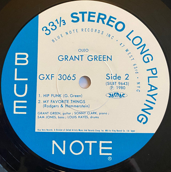 Grant Green - Oleo (Vinyl, LP, Album, Limited Edition, Stereo) Very Good (VG) / Very Good (VG)