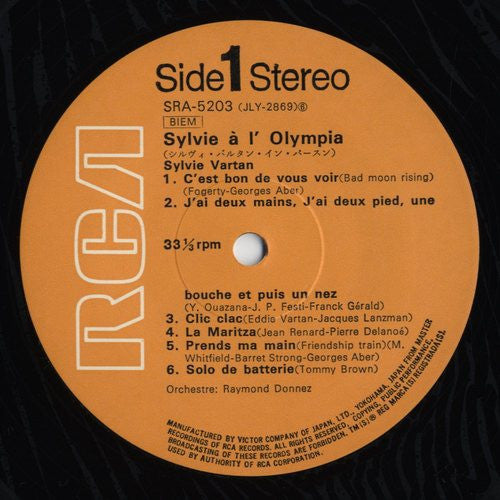 Sylvie Vartan - Sylvie A L'Olympia (Vinyl, LP)