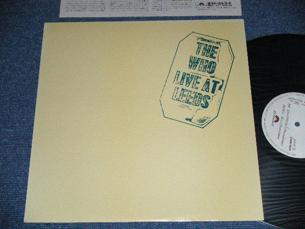 The Who - Live At Leeds = ライヴ・アット・リーズ (Vinyl, LP, Album, Reissue) Very Good Plus (VG+) / Very Good (VG)