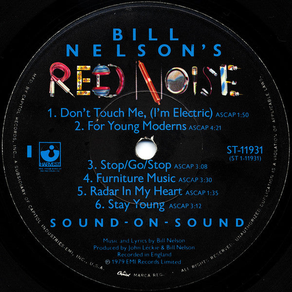 Red Noise (2) - Sound On Sound (Vinyl, LP, Album) Good Plus (G+) / Very Good Plus (VG+)