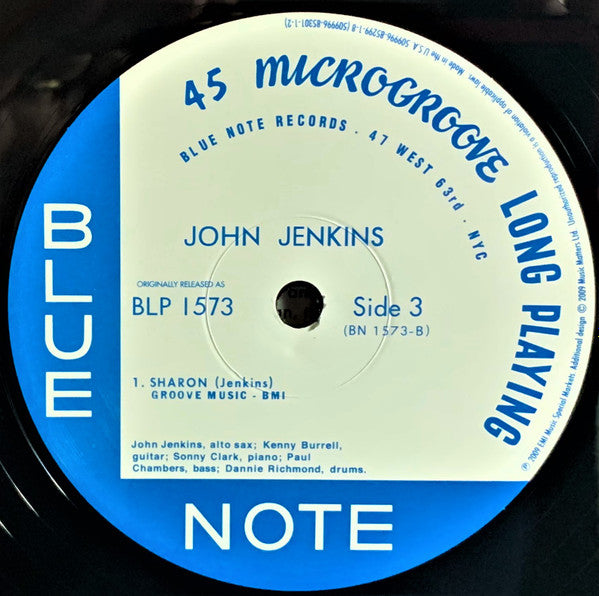 John Jenkins (2) - John Jenkins With Kenny Burrell (2xVinyl, LP, 45 RPM, Album, Limited Edition, Numbered, Reissue, Remastered, Mono) Good Plus (G+) / Near Mint (NM or M-)
