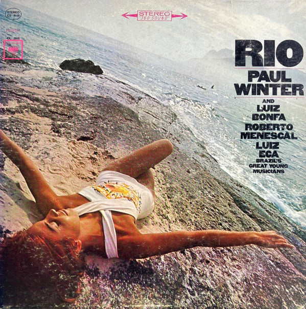 Paul Winter (2) - Rio (Vinyl, LP, Album, Stereo) Good Plus (G+) / Very Good (VG)