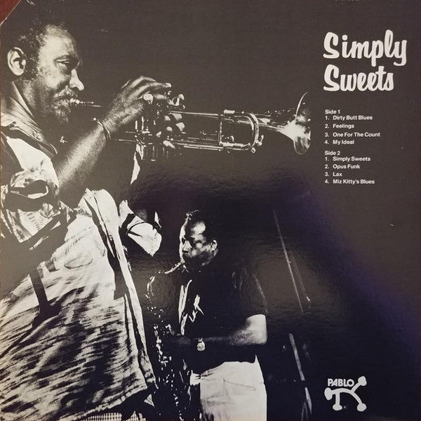 Harry Edison - Simply Sweets (Vinyl, LP, Album, Stereo) Very Good Plus (VG+) / Very Good (VG)