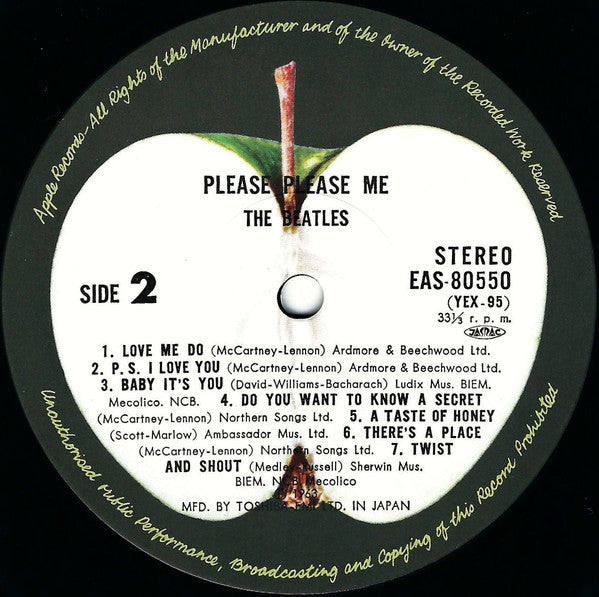 The Beatles - Please Please Me (Vinyl, LP, Album, Reissue, Stereo) Very Good Plus (VG+) / Very Good Plus (VG+)
