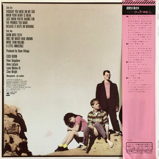 Cock Robin - Cock Robin (Vinyl, LP, Album) Very Good Plus (VG+) / Very Good (VG)