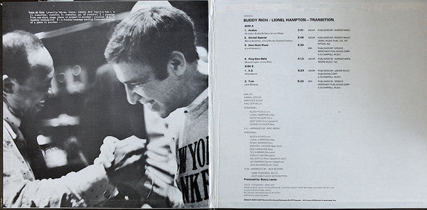 Buddy Rich - Transition (Vinyl, LP, Album) Very Good Plus (VG+) / Very Good Plus (VG+)