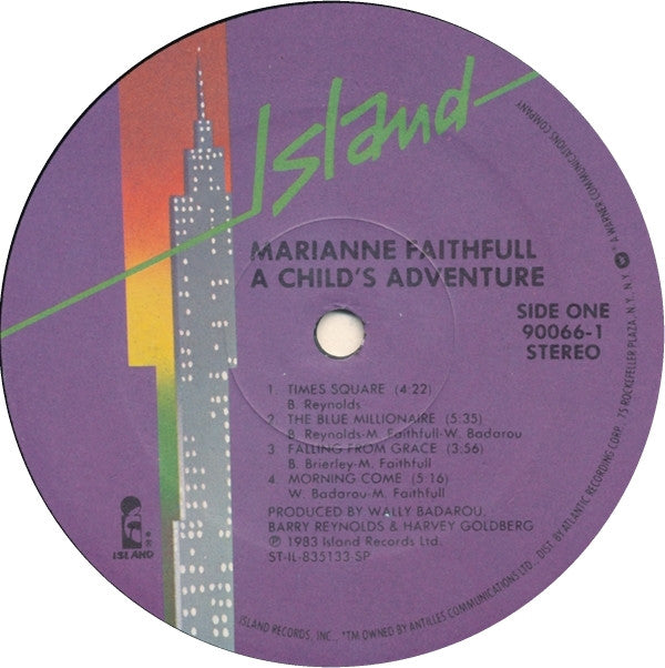 Marianne Faithfull - A Child's Adventure (Vinyl, LP, Album) Very Good (VG) / Very Good Plus (VG+)
