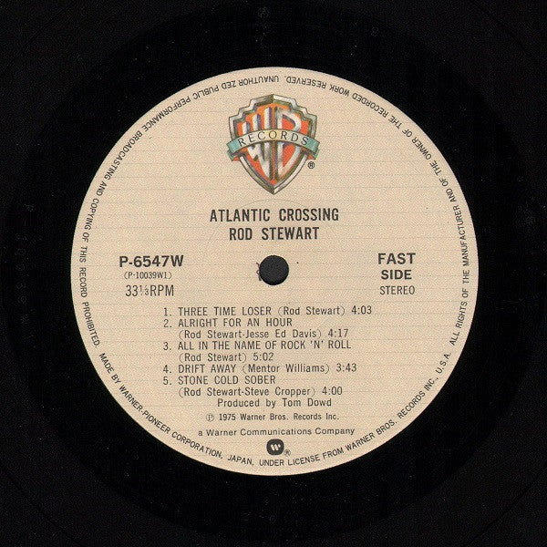 Rod Stewart - Atlantic Crossing (Vinyl, LP, Album, Reissue)