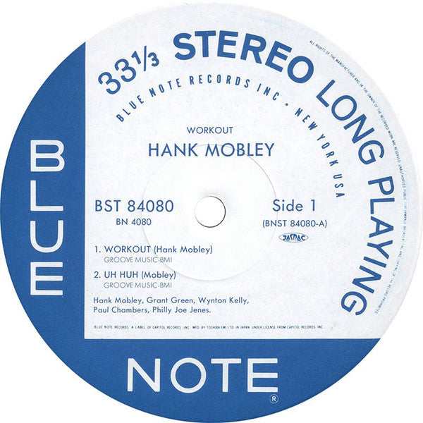 Hank Mobley - Workout (Vinyl, LP, Album, Limited Edition, Reissue, ...