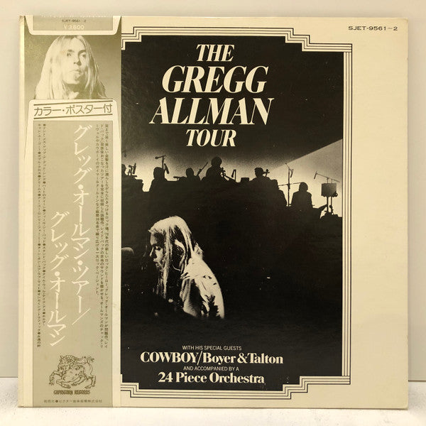 Gregg Allman - The Gregg Allman Tour (2xVinyl, LP, Album) Very Good (VG) / Good Plus (G+)