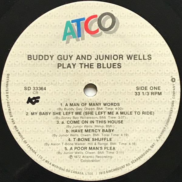 Buddy Guy - Play The Blues (Vinyl, LP, Album, Reissue, Stereo) Very Good Plus (VG+) / Very Good Plus (VG+)