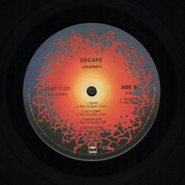 Journey - Escape (Vinyl, LP, Album, Stereo)