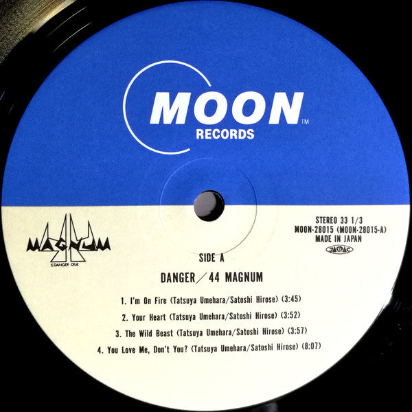 44Magnum - Danger (Vinyl, LP, Album) Very Good Plus (VG+) / Very Good (VG)