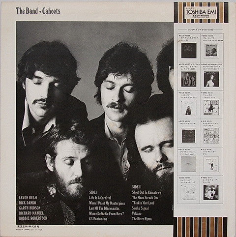 The Band - Cahoots (Vinyl, LP, Album, Reissue) Near Mint (NM or M-) / Very Good (VG)