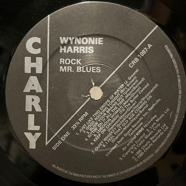 Wynonie Harris - Rock Mr. Blues (Vinyl, LP, Compilation) Very Good (VG) / Very Good (VG)