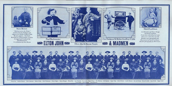 Elton John - Madman Across The Water (Vinyl, LP, Album) Good Plus (G+) / Very Good (VG)