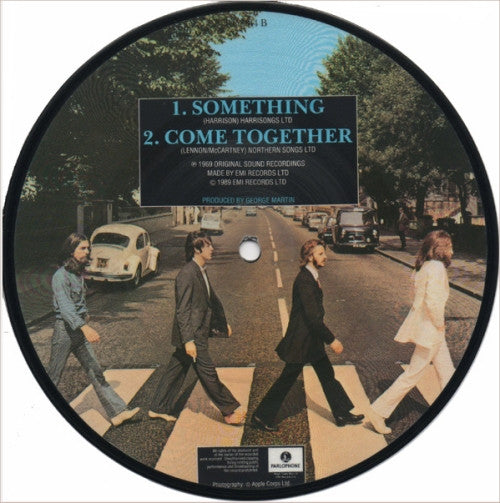 The Beatles - Something / Come Together (Vinyl, 7", Single, 45 RPM, Picture Disc, Reissue, Limited Edition) Very Good Plus (VG+) / Very Good Plus (VG+)