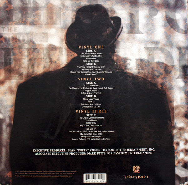 Notorious BIG - Life After Death (3xVinyl, LP, Album) Good Plus (G+) / Very Good (VG)