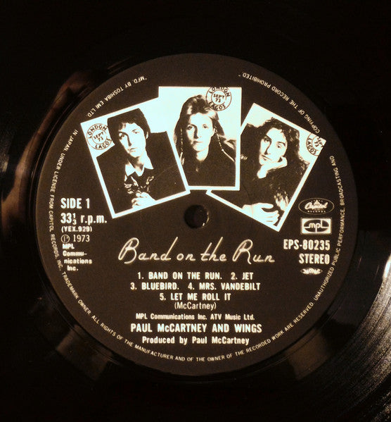 Wings (2) - Band On The Run = バンド・オン・ザ・ラン (Vinyl, LP, Album, Reissu...