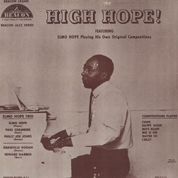 Elmo Hope Trio - High Hope! (Vinyl, LP, Album, Mono, Reissue)