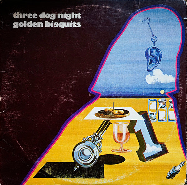 Three Dog Night - Golden Bisquits (Vinyl, LP, Compilation) Good Plus (G+) / Good (G)