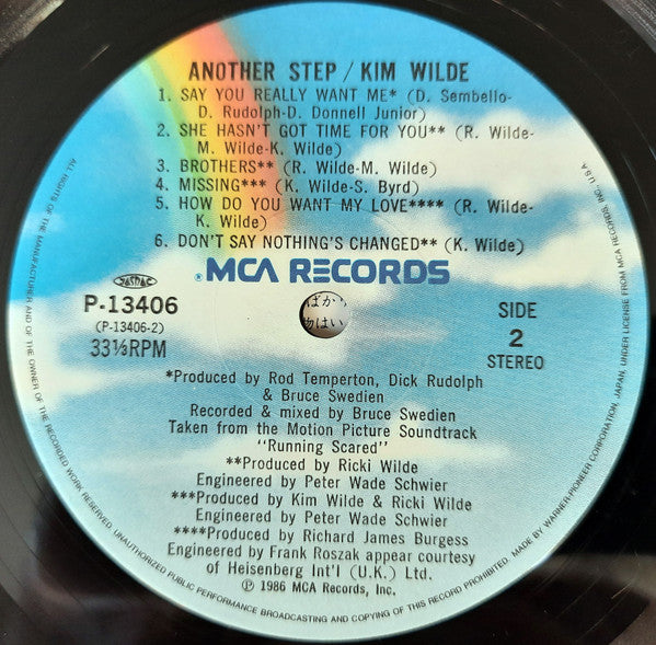 Kim Wilde - Another Step (Vinyl, LP, Album) Very Good Plus (VG+) / Very Good Plus (VG+)