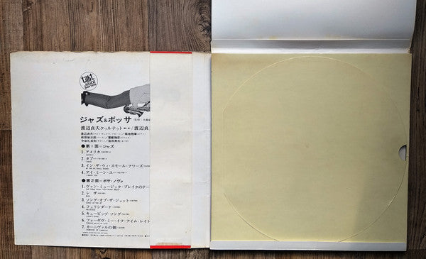 Sadao Watanabe Quartet - Jazz & Bossa (Vinyl, LP, Album, Stereo) Good Plus (G+) / Very Good (VG)