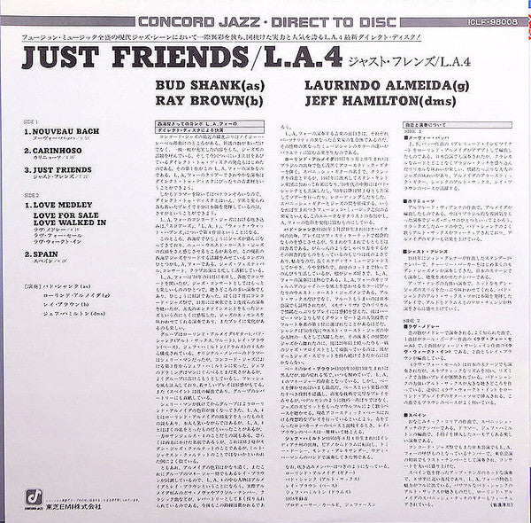 LA4 - Just Friends (Vinyl, LP, Album, Stereo)