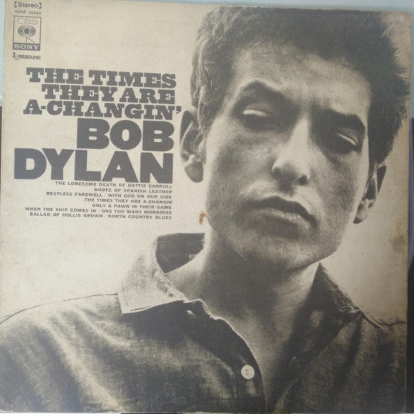 Bob Dylan - The Times They Are A-Changin' (Vinyl, LP, Album, Reissue, Stereo) Near Mint (NM or M-) / Very Good (VG)