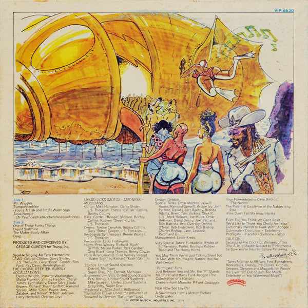 Parliament - Motor Booty Affair (Vinyl, LP, Album) Good Plus (G+) / Good Plus (G+)