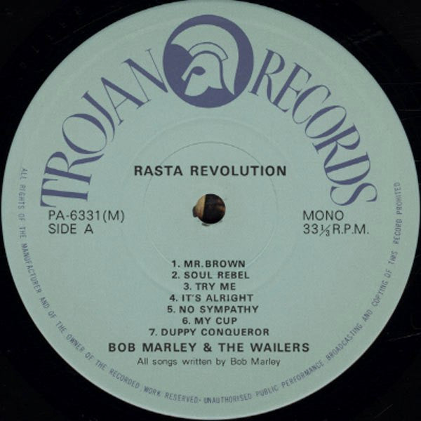 Bob Marley & The Wailers - Rasta Revolution (Vinyl, LP, Compilation...
