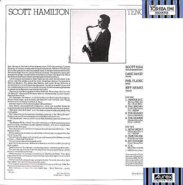 Scott Hamilton - Tenorshoes (Vinyl, LP, Album)