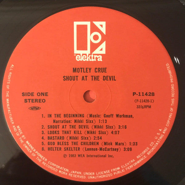 Mötley Crüe - Shout At The Devil (Vinyl, LP, Album)