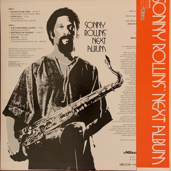 Sonny Rollins - Next Album (Vinyl, LP, Album)