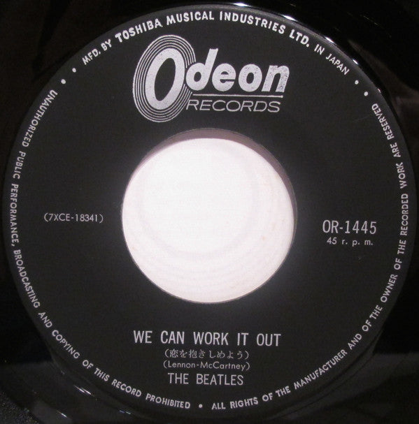 The Beatles - We Can Work It Out / Day Tripper (Vinyl, 7", 45 RPM, ...