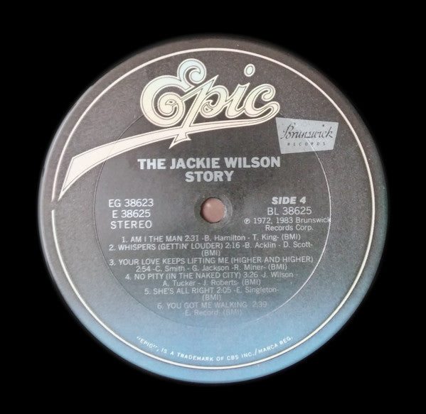 Jackie Wilson - The Jackie Wilson Story (2xVinyl, LP, Compilation) Very Good Plus (VG+) / Very Good (VG)