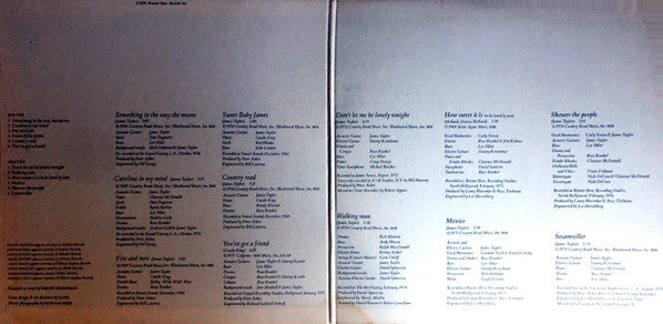 James Taylor (2) - Greatest Hits (Vinyl, LP, Compilation) Very Good Plus (VG+) / Very Good (VG)