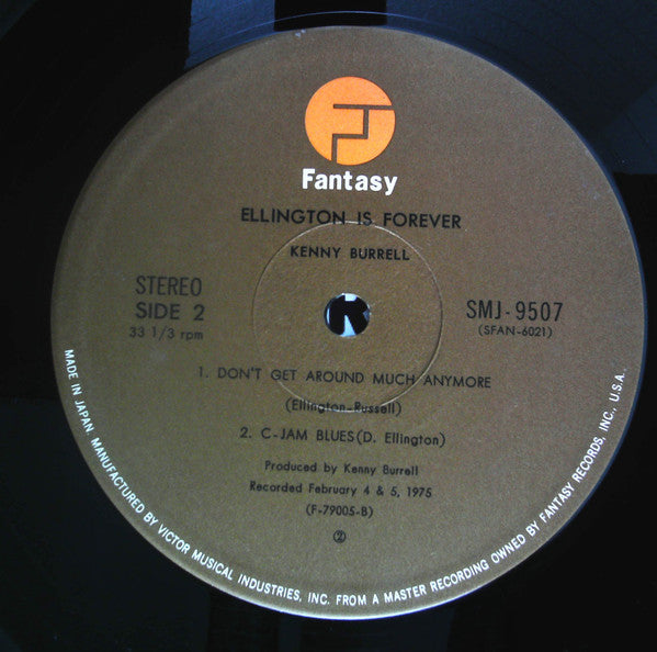 Kenny Burrell - Ellington Is Forever (2xVinyl, LP, Album) Very Good Plus (VG+) / Very Good Plus (VG+)