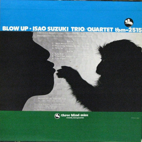 Isao Suzuki Trio - Blow Up (Vinyl, LP, Album, Reissue)