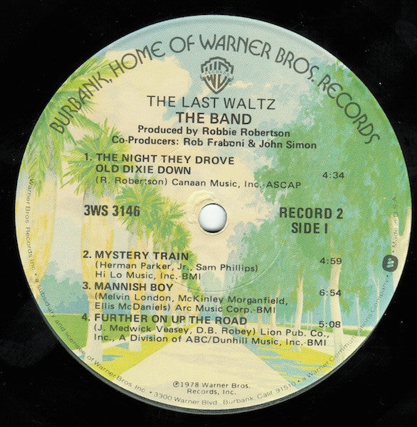 The Band - The Last Waltz (3xVinyl, LP, Album) Very Good Plus (VG+) / Very Good (VG)