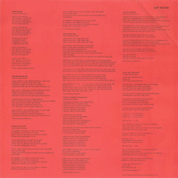 The Beatles - 1962-1966 = 1962年〜1966年 (Vinyl, LP, Album, Compilatio...